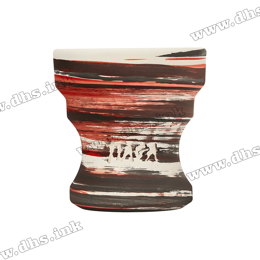 Чаша для кальяну Tiaga Hookah Flash Light - Black-White-Red